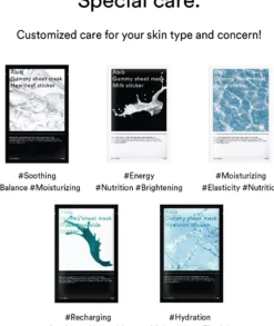 Abib Gummy Sheet Mask Hyaluron Sticker 10-Pack 27 g