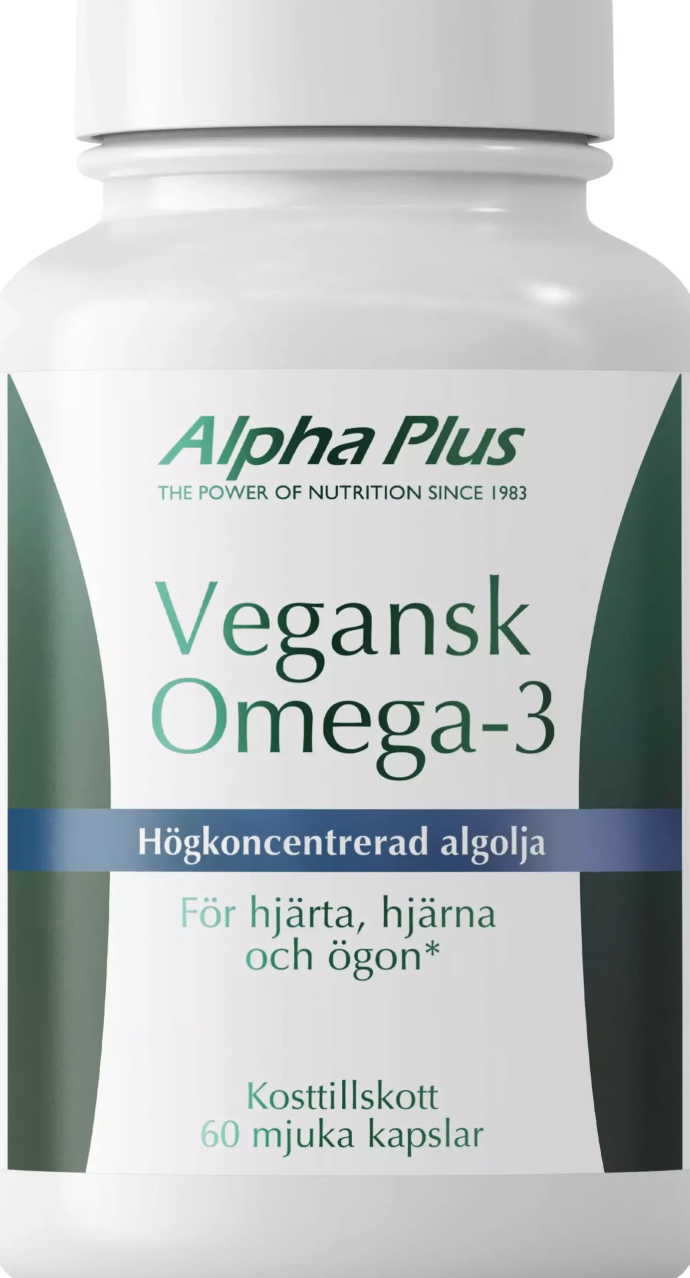 Alpha Plus Vegan Omega-3 60 Soft Caps