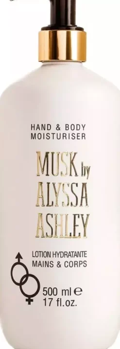 Alyssa Ashley Musk Hand & Body Moisturiser 500 ml