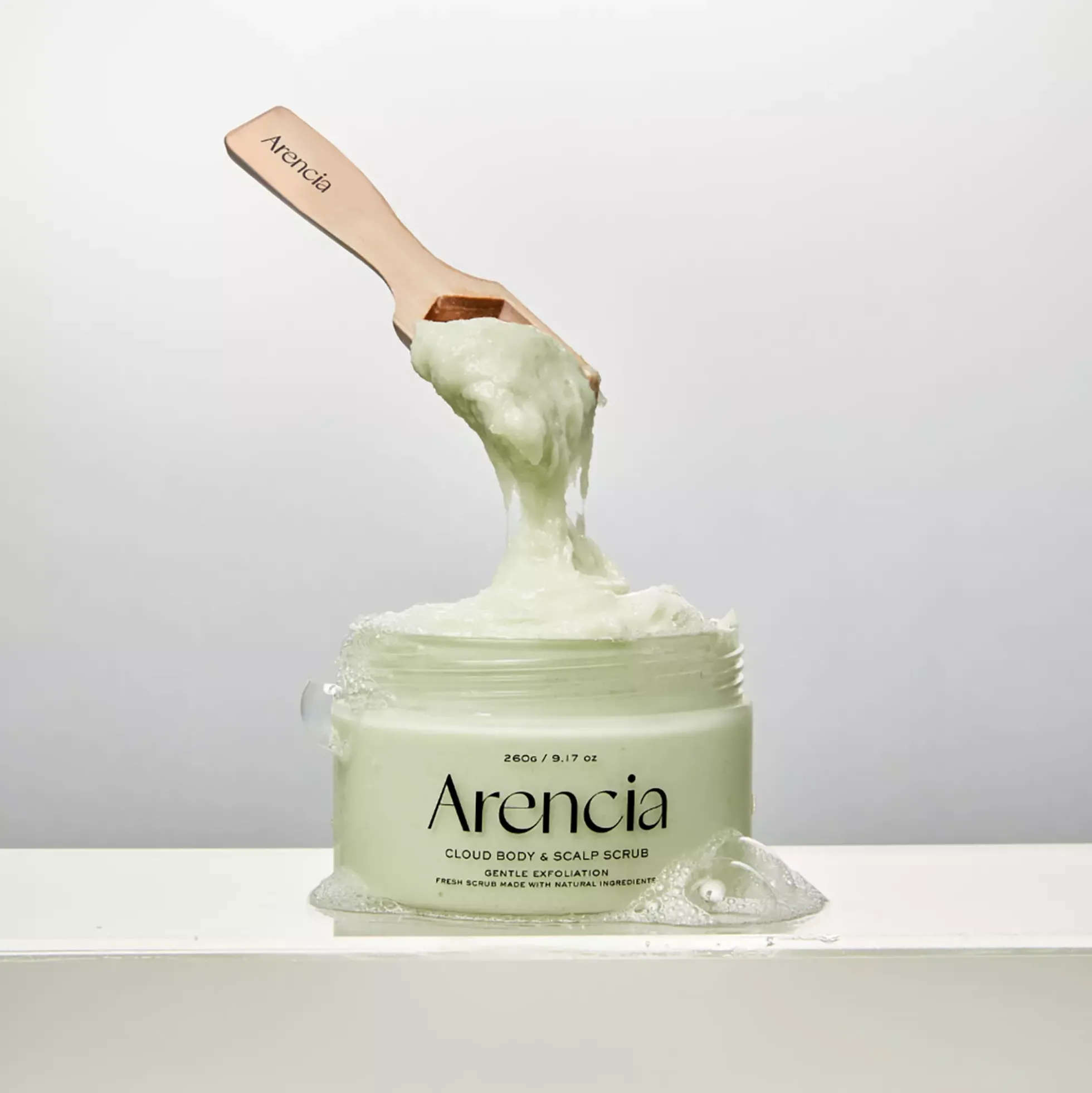 Arencia Fresh Cloud Body & Scalp Scrub Geranium & Primrose 260 g
