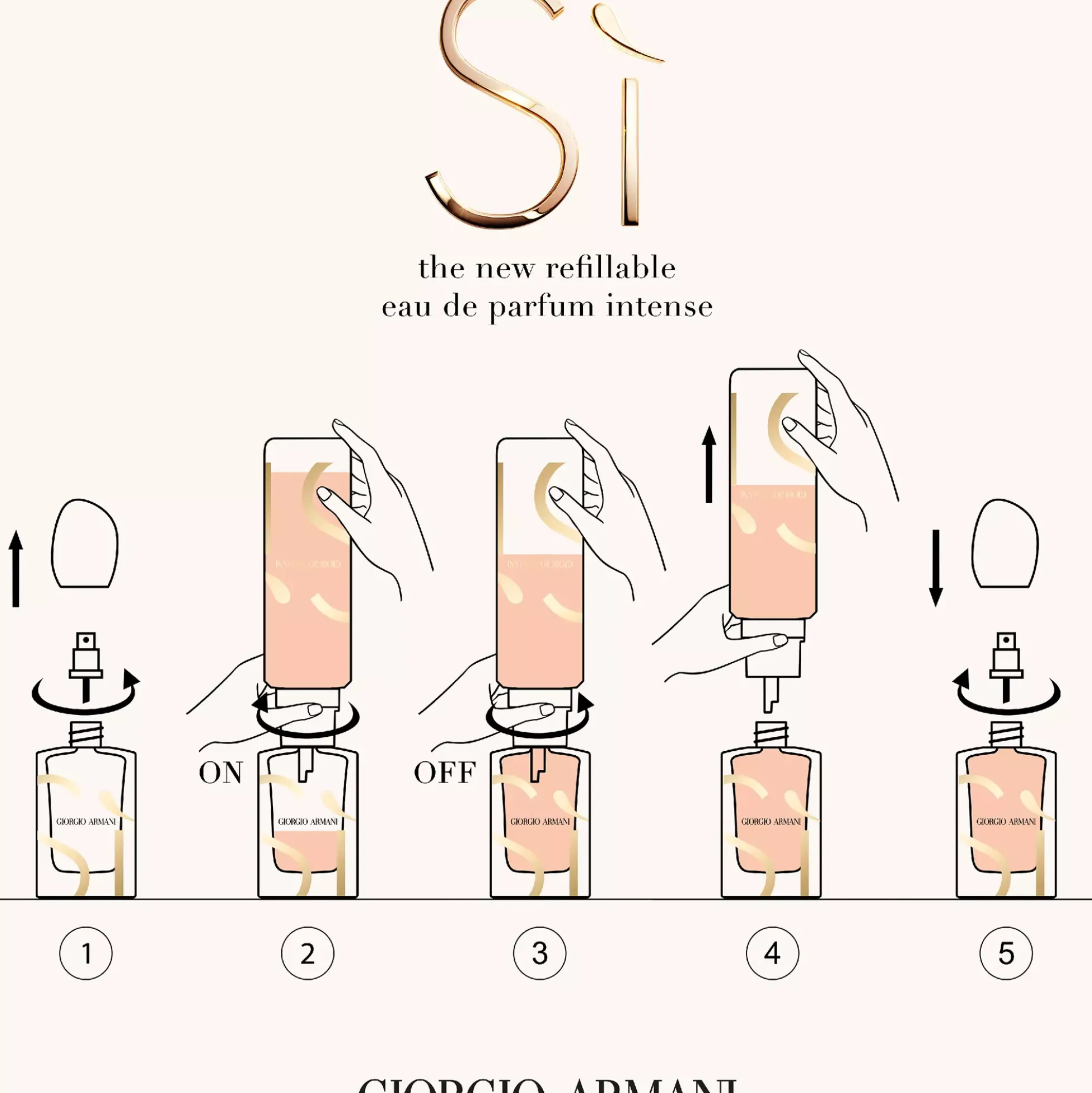 Armani Sì Eau de Parfum Intense 100 ml