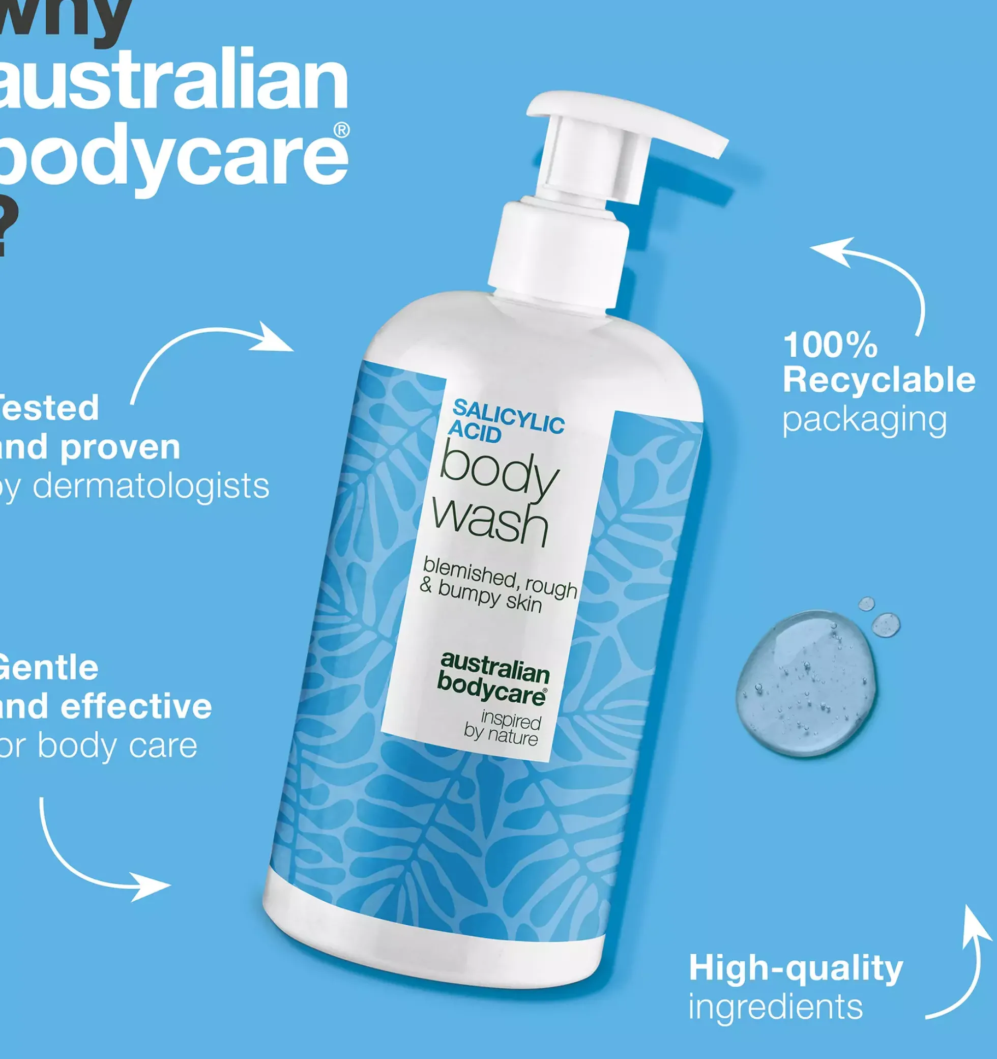 Australian Bodycare Salicylic Acid Body Wash 500 ml