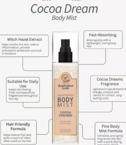 Australian GoldSeaside retreat Cocoa dreams Retreat Body Mist 237 ml