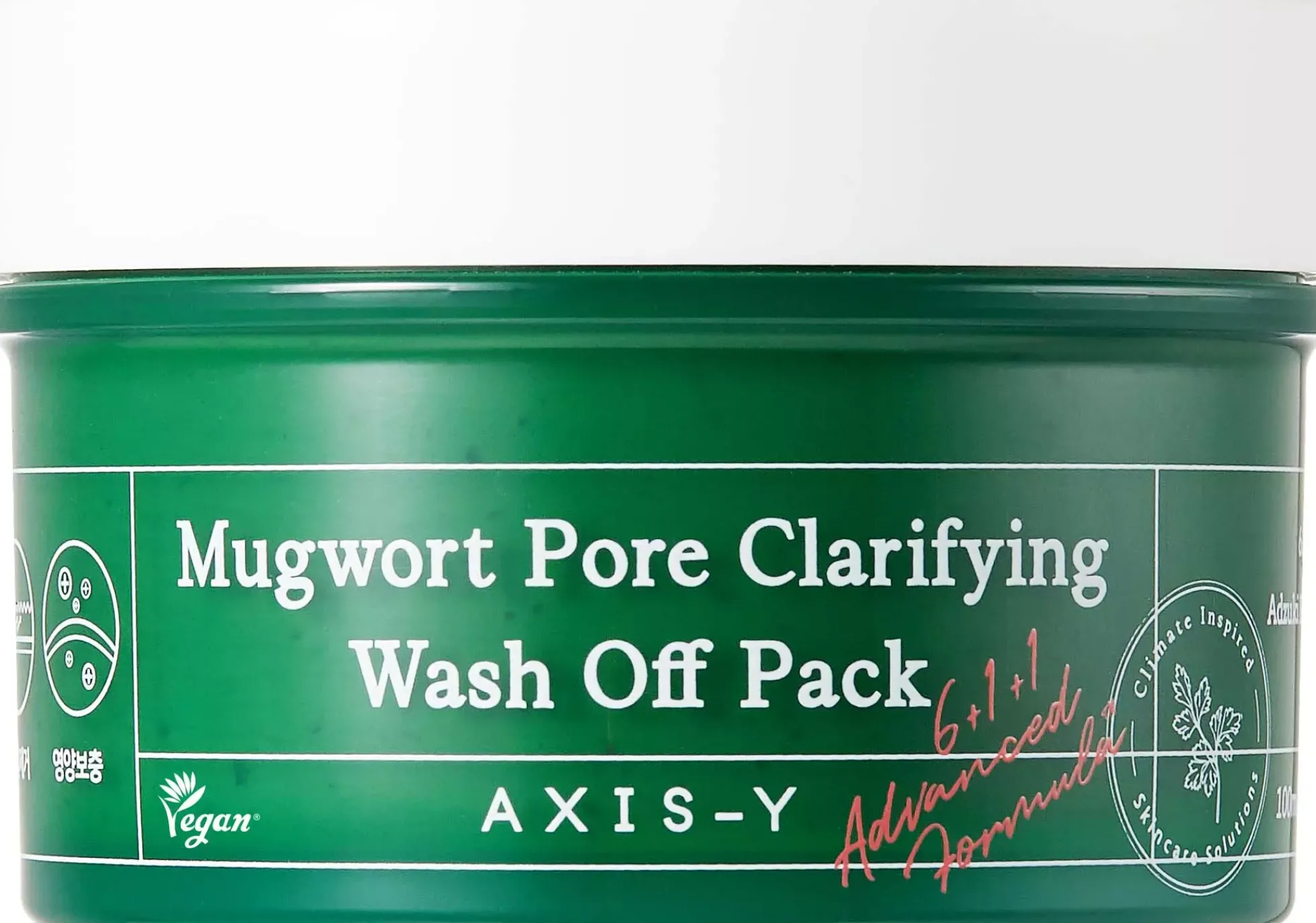 AXIS-Y Mugwort Pore Clarifying Wash Off Pack 100 ml
