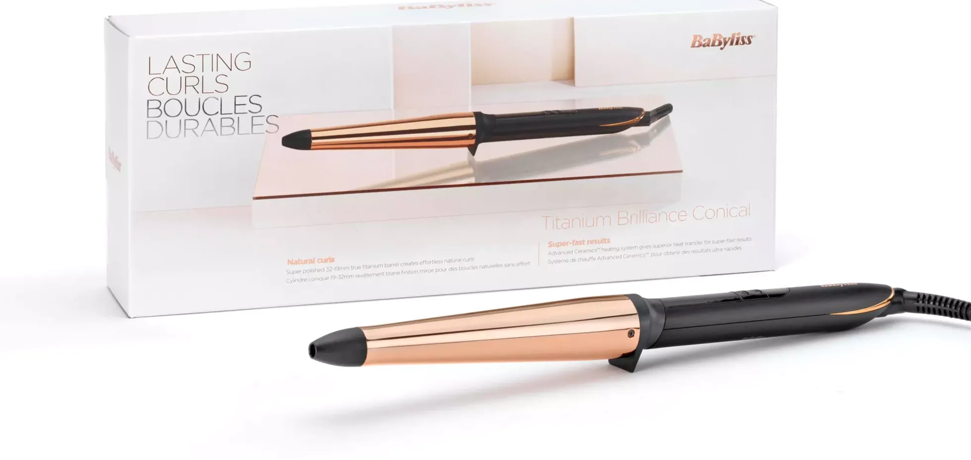 BaBylissSalon Brilliance Conical Wand