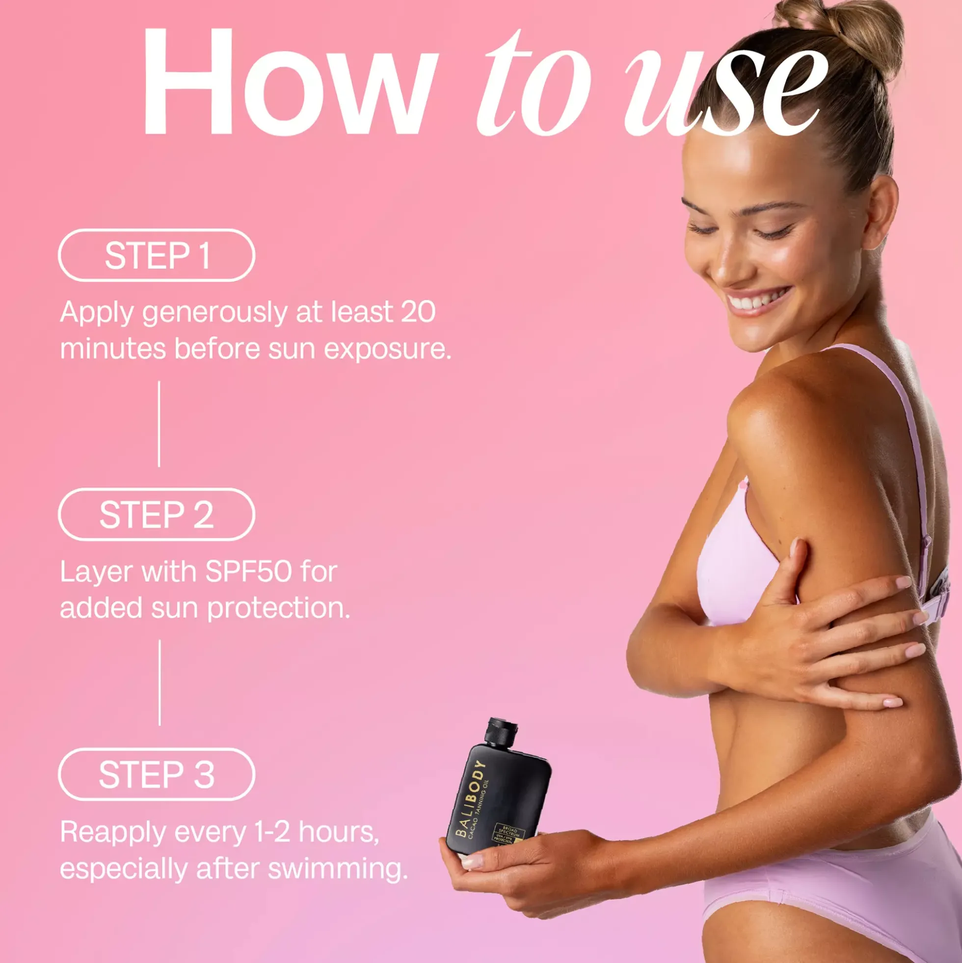 Bali Body Cacao Tanning Oil SPF15 100 ml