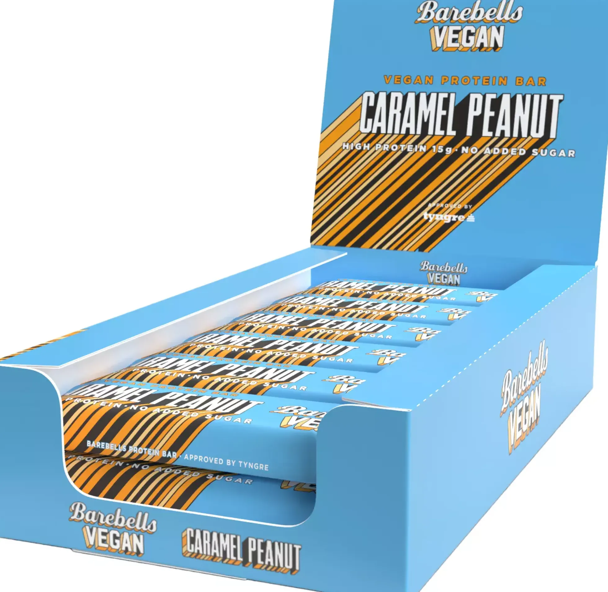 Barebells Vegan Caramel Peanut 55 g x 12