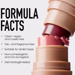 bareMineralsGEN NUDE Dew in One Cheek & Lip Stick Brick it On