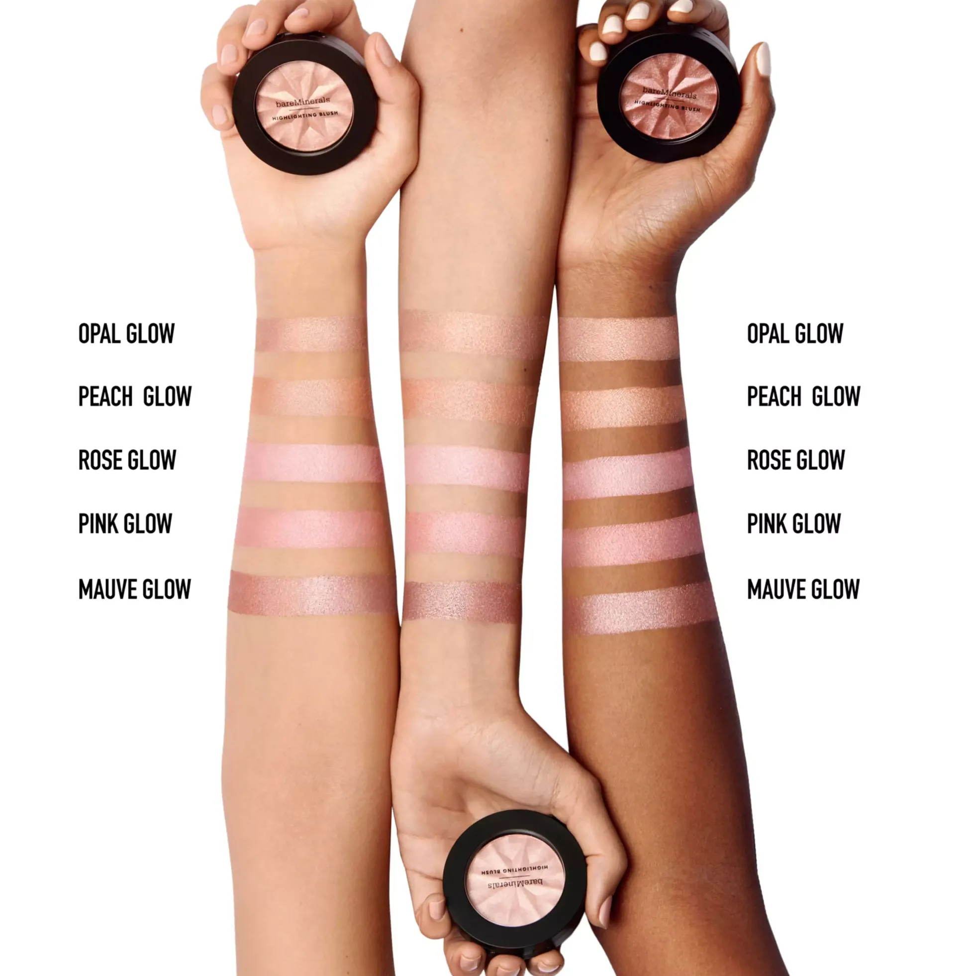 bareMineralsGEN NUDE Highlighting Blush Opal Glow 01