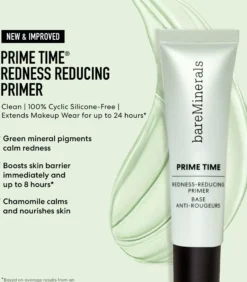 bareMineralsPRIME TIME Redness Reducing Primer 30 ml