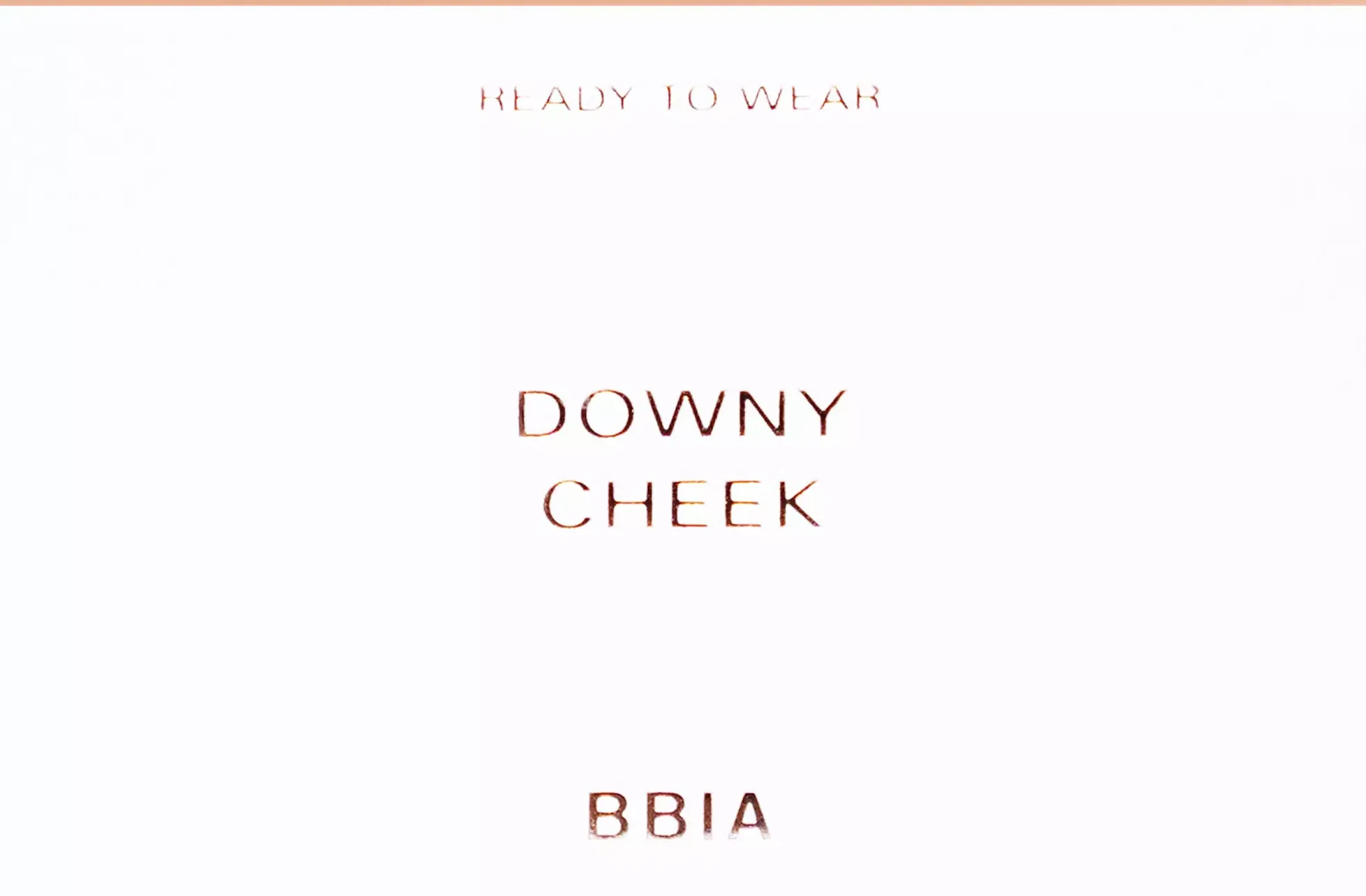 BBIA Ready To Wear Downy Cheek 03 Downy Apricot