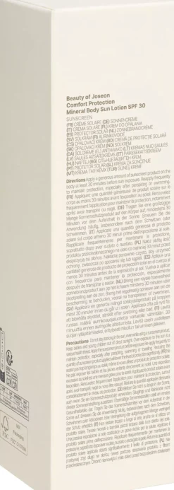 Beauty of Joseon Comfort Protection Mineral Body Sun Lotion SPF30 Face & Body 150 ml