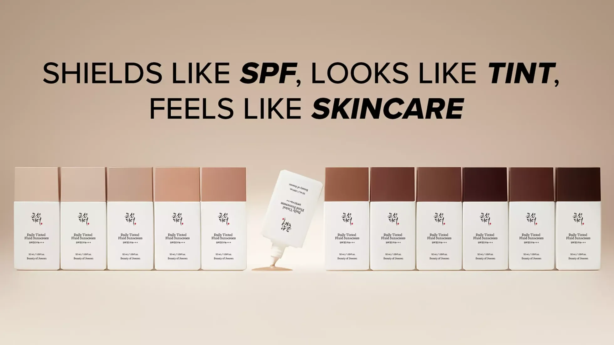 Beauty of Joseon Daily Tinted Fluid Sunscreen Broad Spectrum SPF 30 PA +++ #DN350
