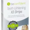 Beconfident Teeth Whitening X3 Strips, 5 days 10 strips