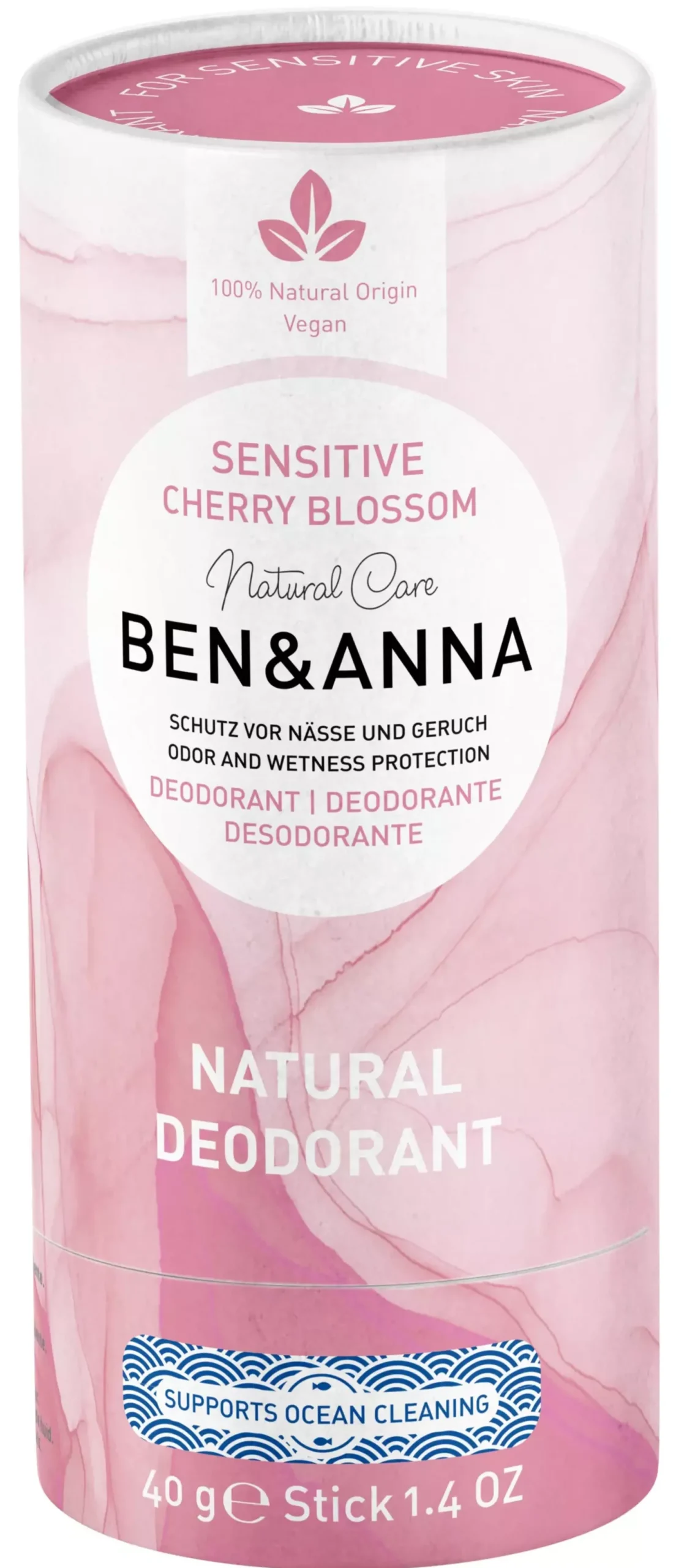 Ben & Anna Deodorant Sensitive Japanese Cherry Blossom 40 g