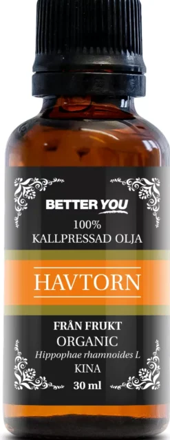 Better YouEKO Kallpressad Havtornsolja 30 ml