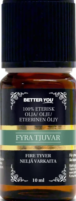 Better You Fyra Tjuvar olja EKO Eterisk 10 ml