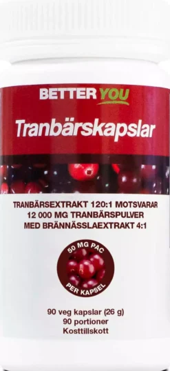 Better You Tranbärskapslar 90 kaps 90 st