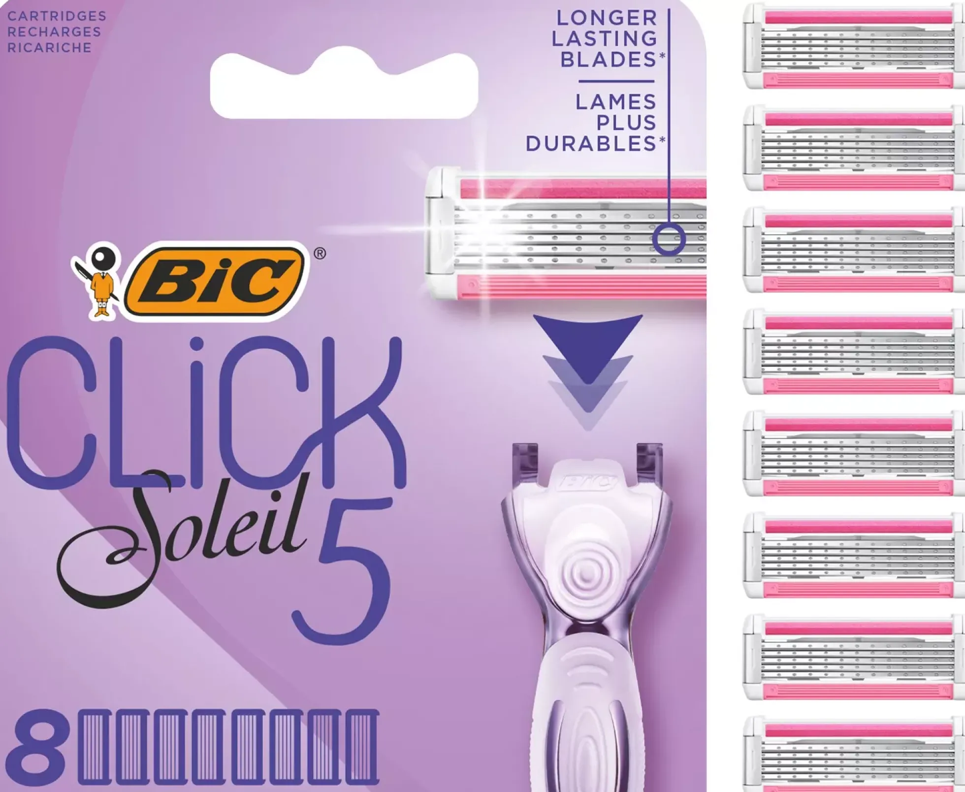 BICSoleil Click 5 Refill 8 st