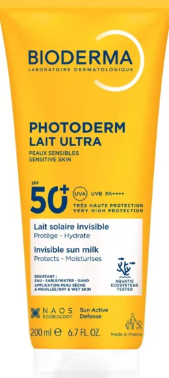 BiodermaPhotoderm Lait ULTRA SPF50+ 200 ml