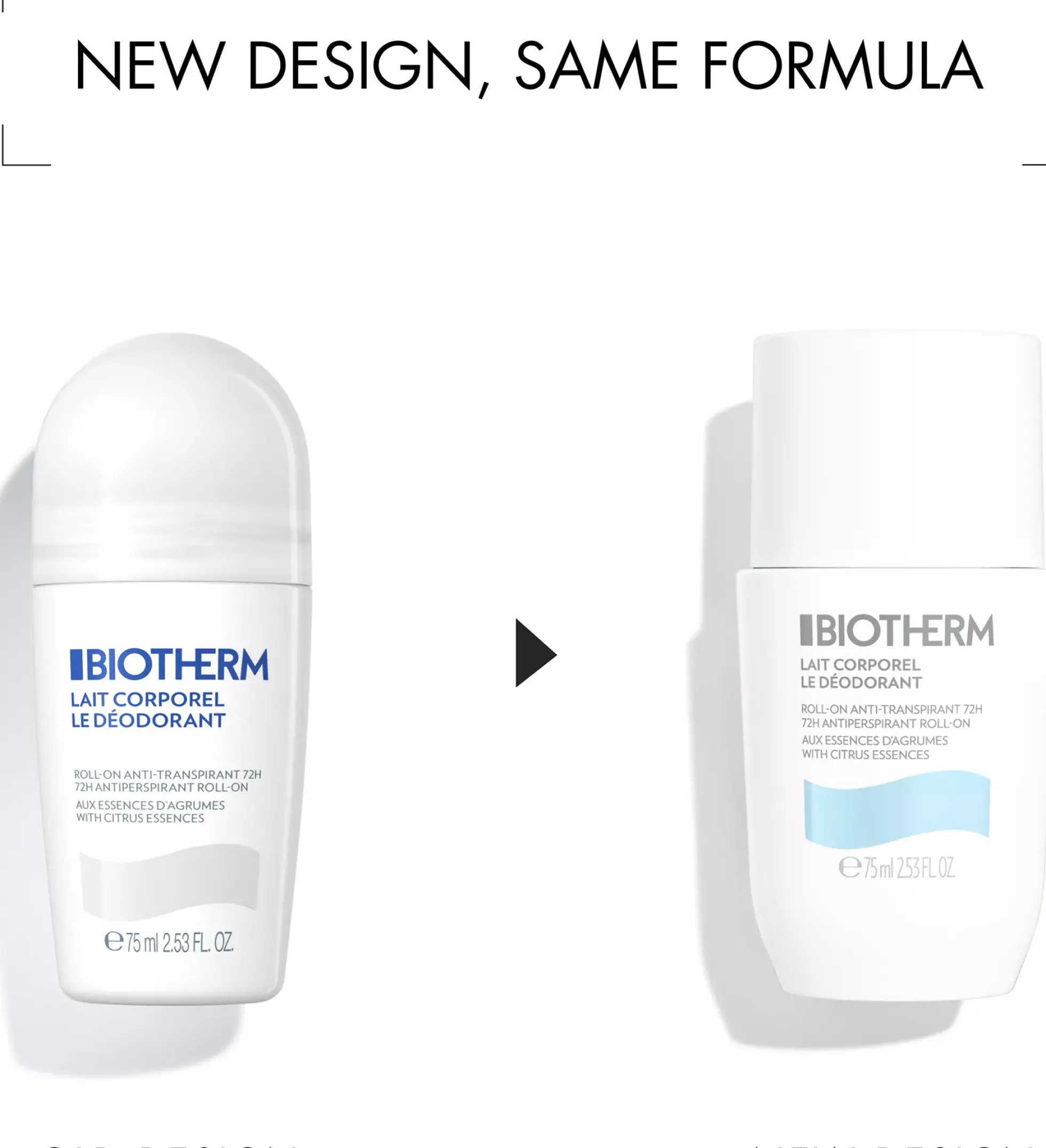 Biotherm Lait Corporel Deodorant Roll-On 75 ml