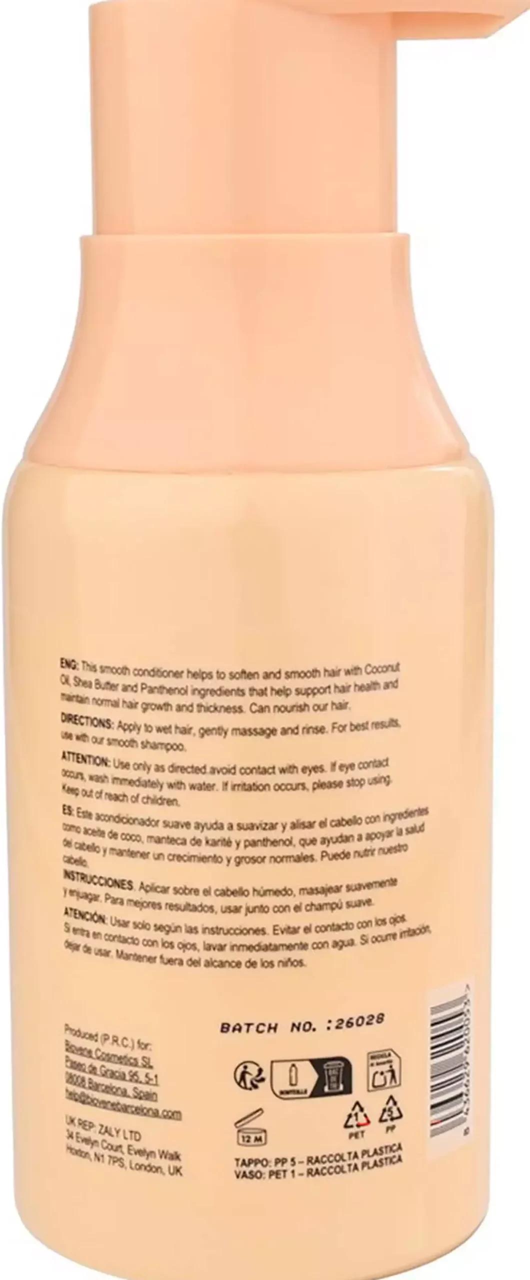 BiovèneB - BEST HAIR Smooth Shea Butter Conditioner - Frizzy Hair 300 ml