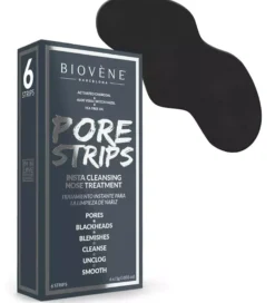 BiovèneStar Collection Pore Strips 6-Pack Insta Cleansing Nose Treatment