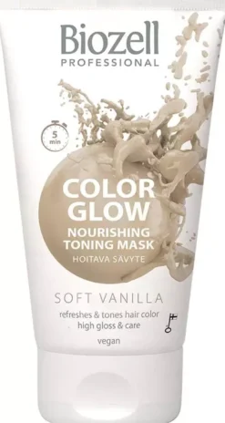 BiozellColor Glow Nourishing Toning Mask Soft Vanilla