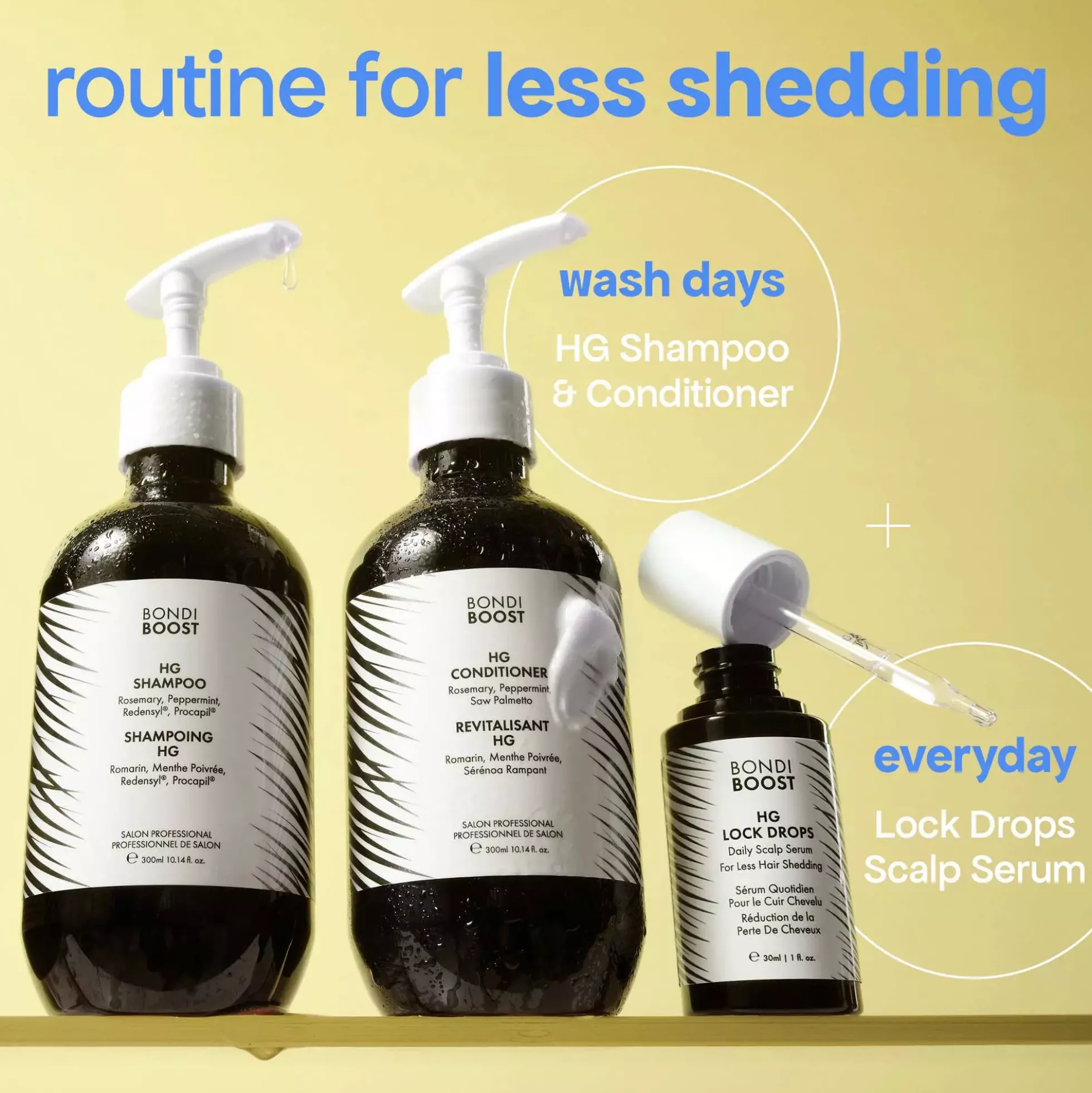 Bondi Boost HG Lock Drops For Thinning Hair 30 ml