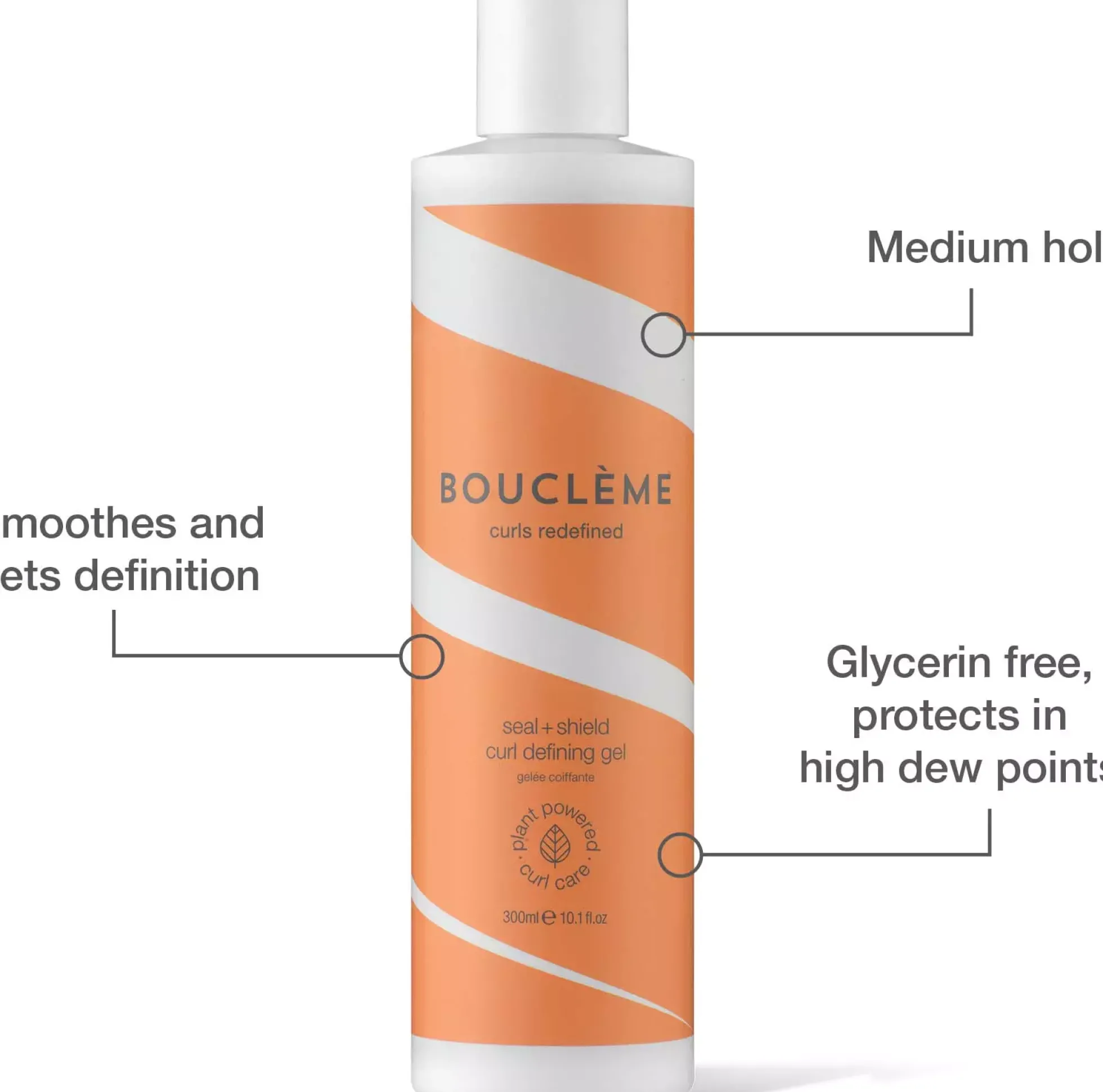 Bouclème Seal + Shield Curl Defining Gel 300 ml