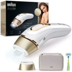 Braun IPL Silk·expert Pro 5 At Home Hair Removal With Pouch 1 Head PL5052