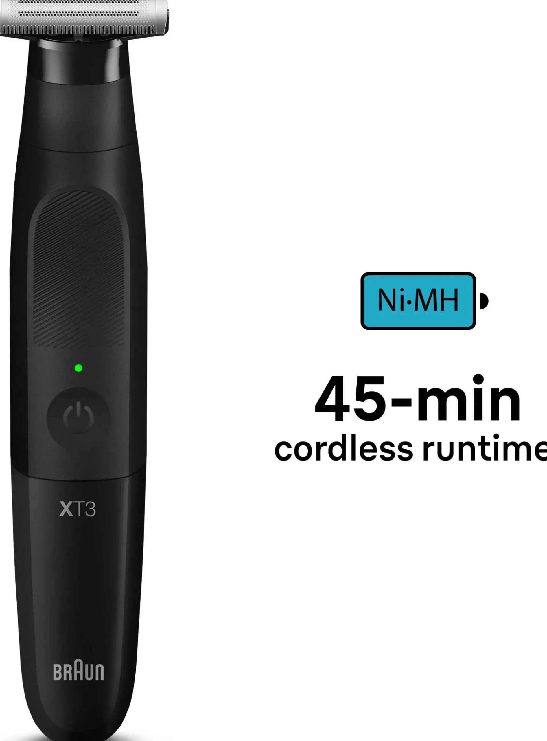 Braun Series X Beard Trimmer For Facial Hair Removal XT318
