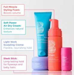 BriogeoStyle + Treat Yuzu + Plum Oil Soft Power Air Dry Cream