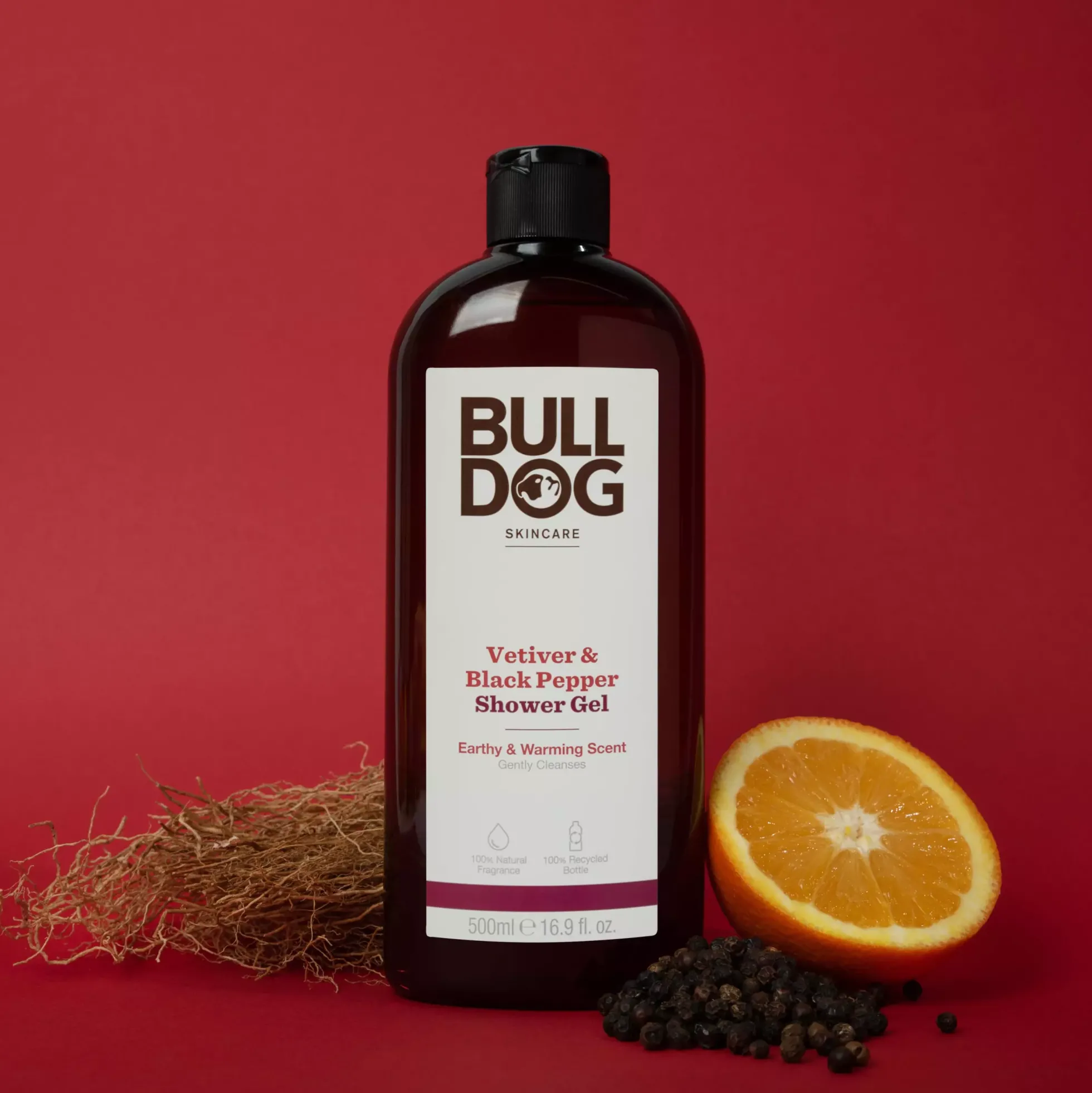 BulldogVetiver & Black Pepper Shower Gel 500 ml