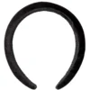 By Lyko Big Velvet Padded Diadem Black