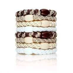 By Lyko Hair Ties Bundle Beige