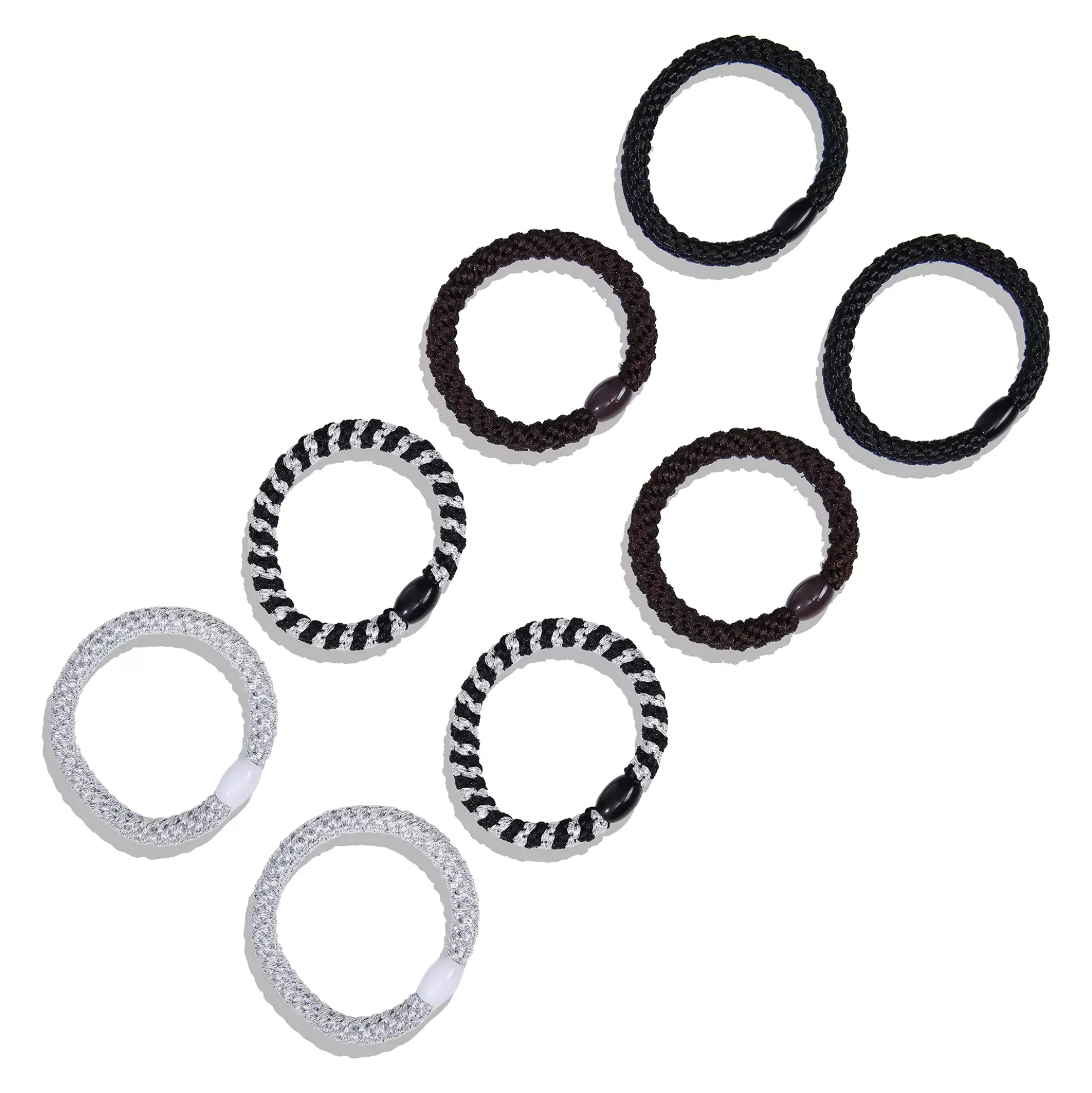 By Lyko Hair Ties Bundle Black