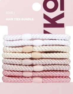 By Lyko Hair Ties Bundle Rose