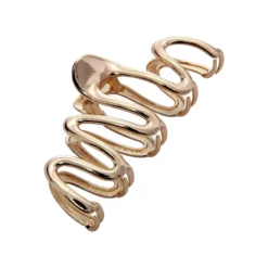 By Lyko Metallic Hair Claw Wave Golden