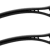 By Lyko 2-pack Rubberized Mini Clips Black