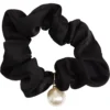 By Lyko Satin Scrunchie with Pearl