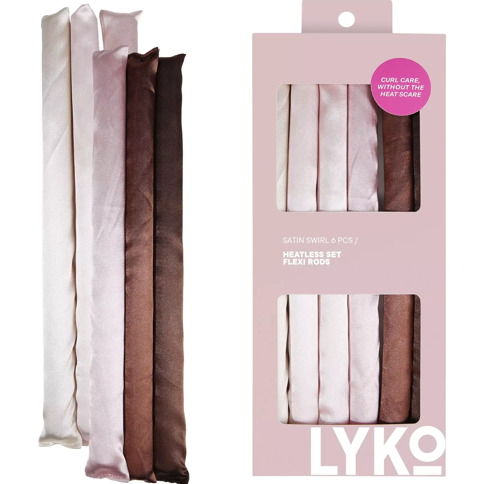 By Lyko Satin Swirl Flexi Rods