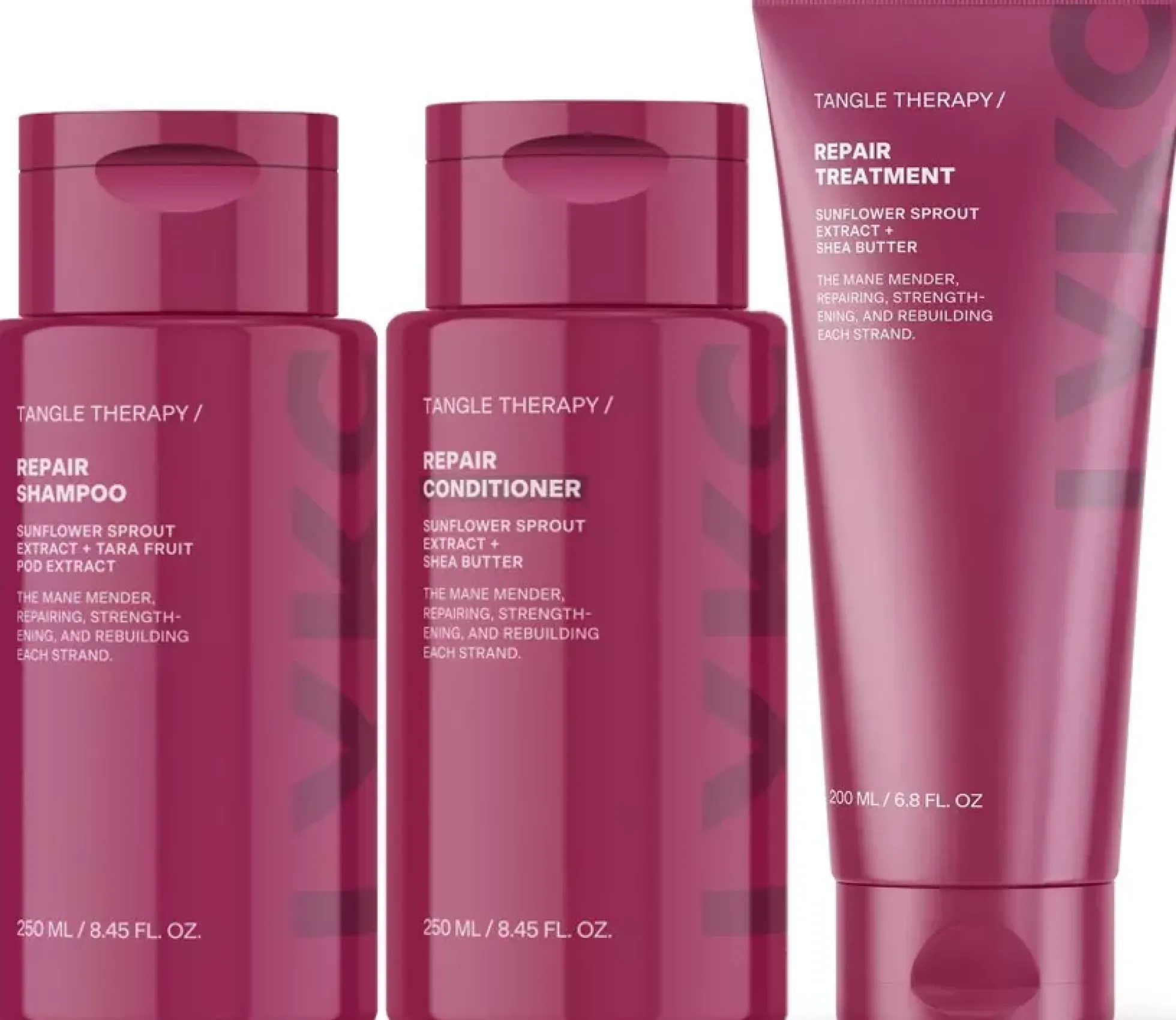 By LykoTangle Therapy Repair Shampoo 250 ml & Conditioner 250 ml & Treatment 200 ml