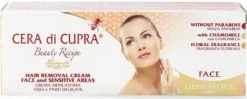 Cera di Cupra Beauty Recipe Hair Removal Cream Face and Sensitive Areas 50 ml