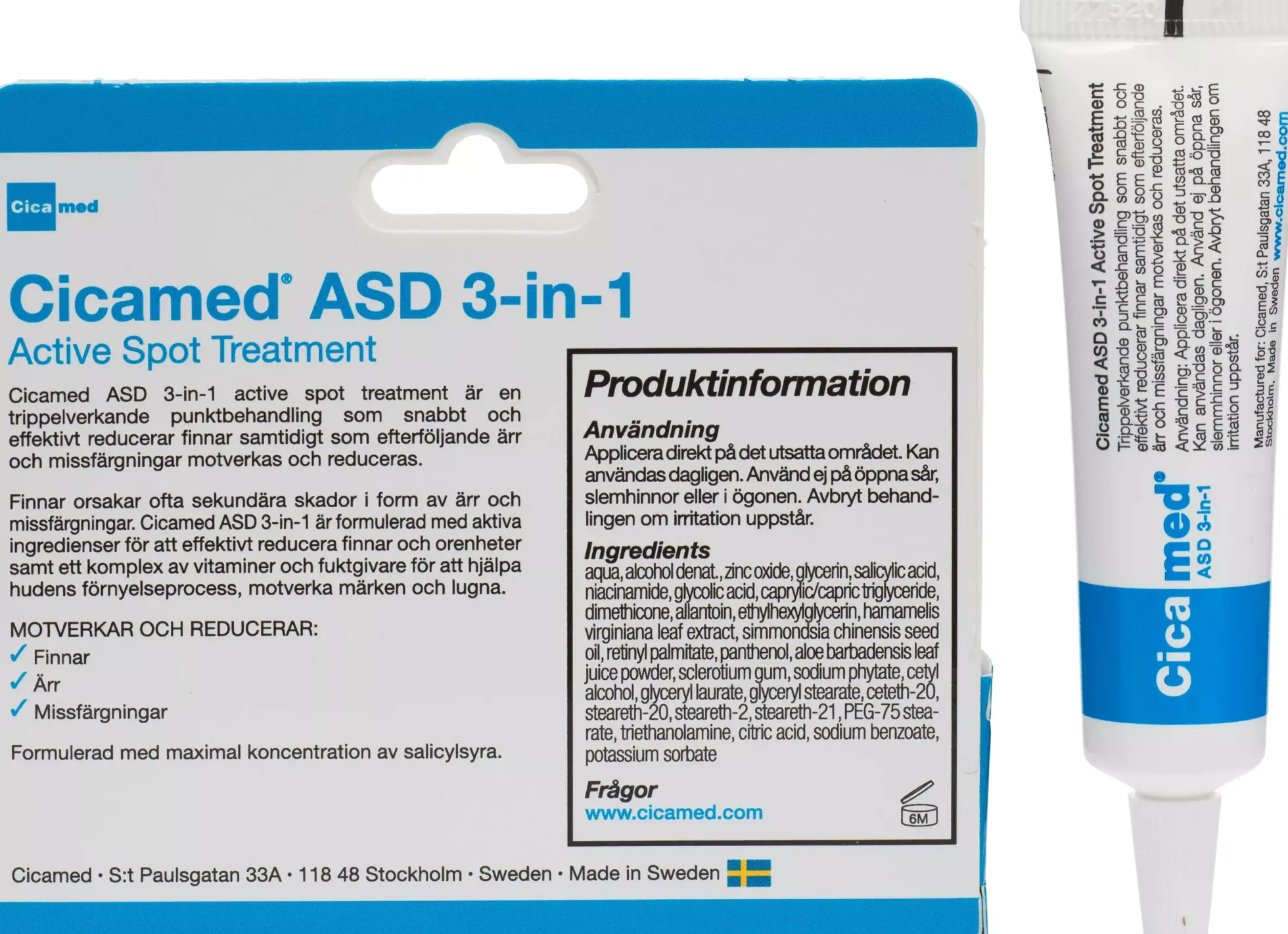 Cicamed ASD 3in1 Active Spot Treatment 15 ml