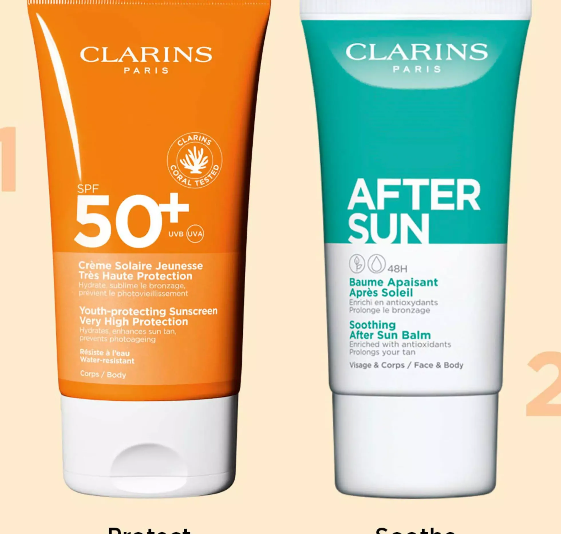 Clarins Youth-protecting Sunscreen Very High Protection SPF50 Body 150 ml