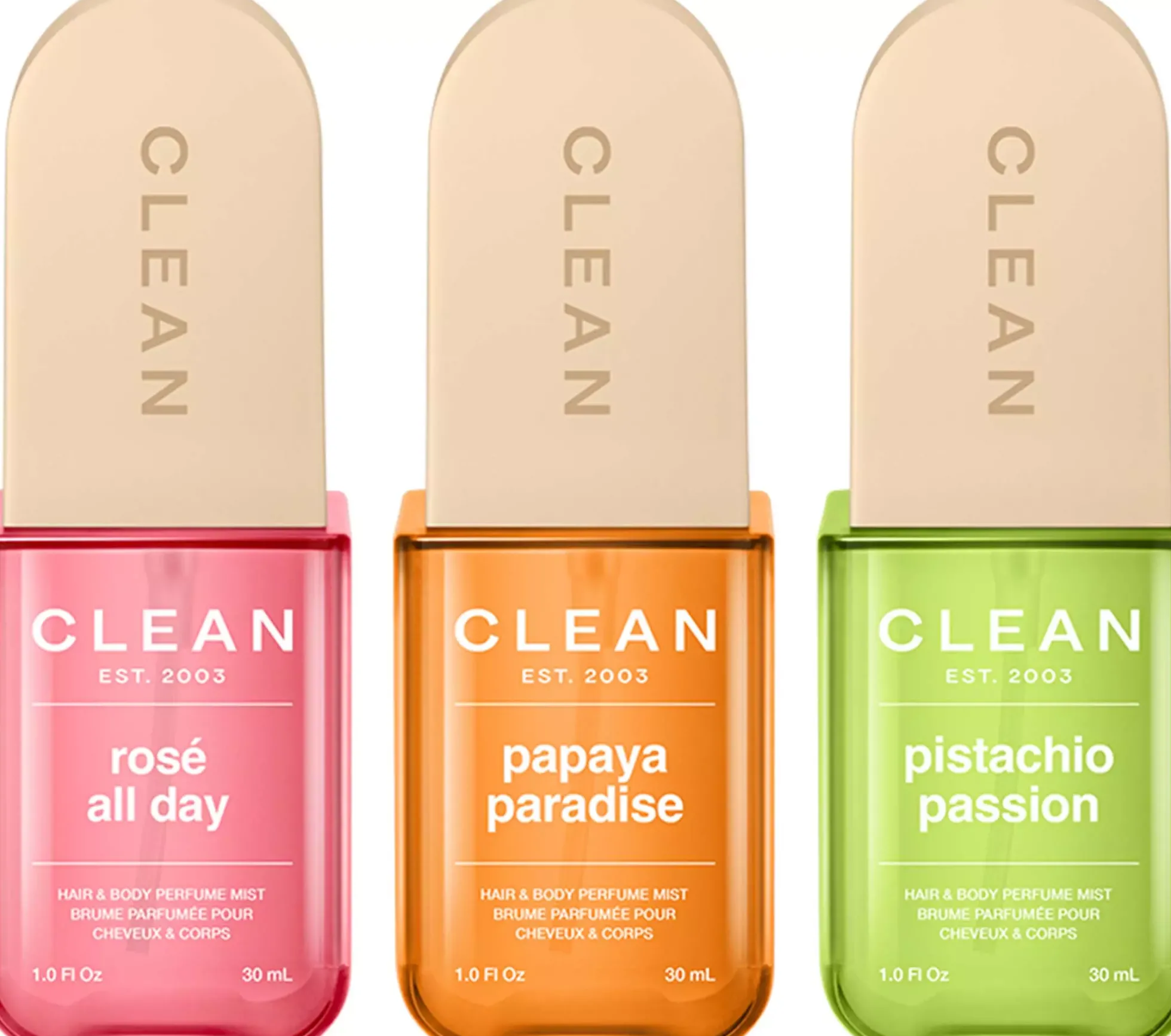 CLEAN Gift Set Hair & Body Perfume Mist 3 x 30 ml