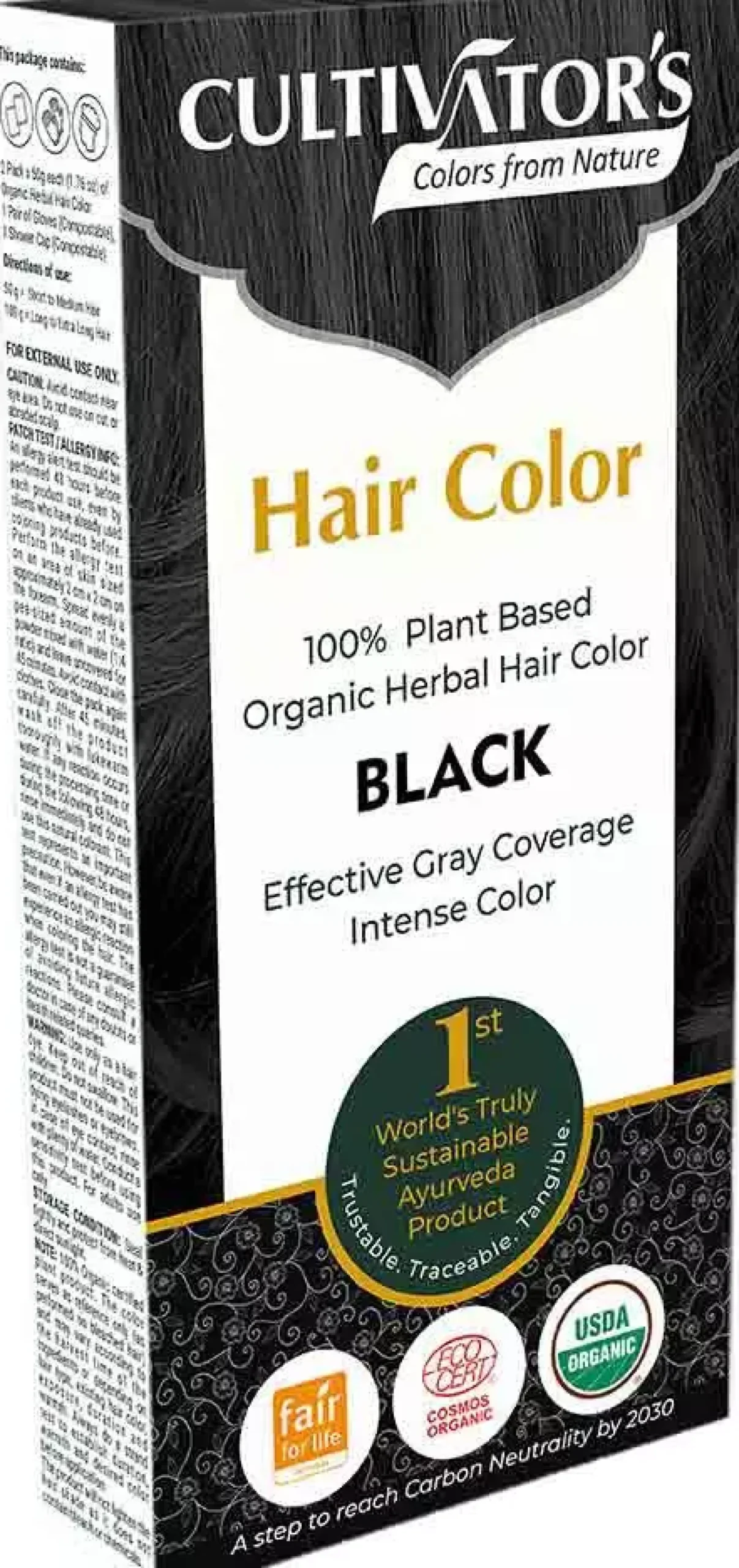Cultivator´s Hair Color Black