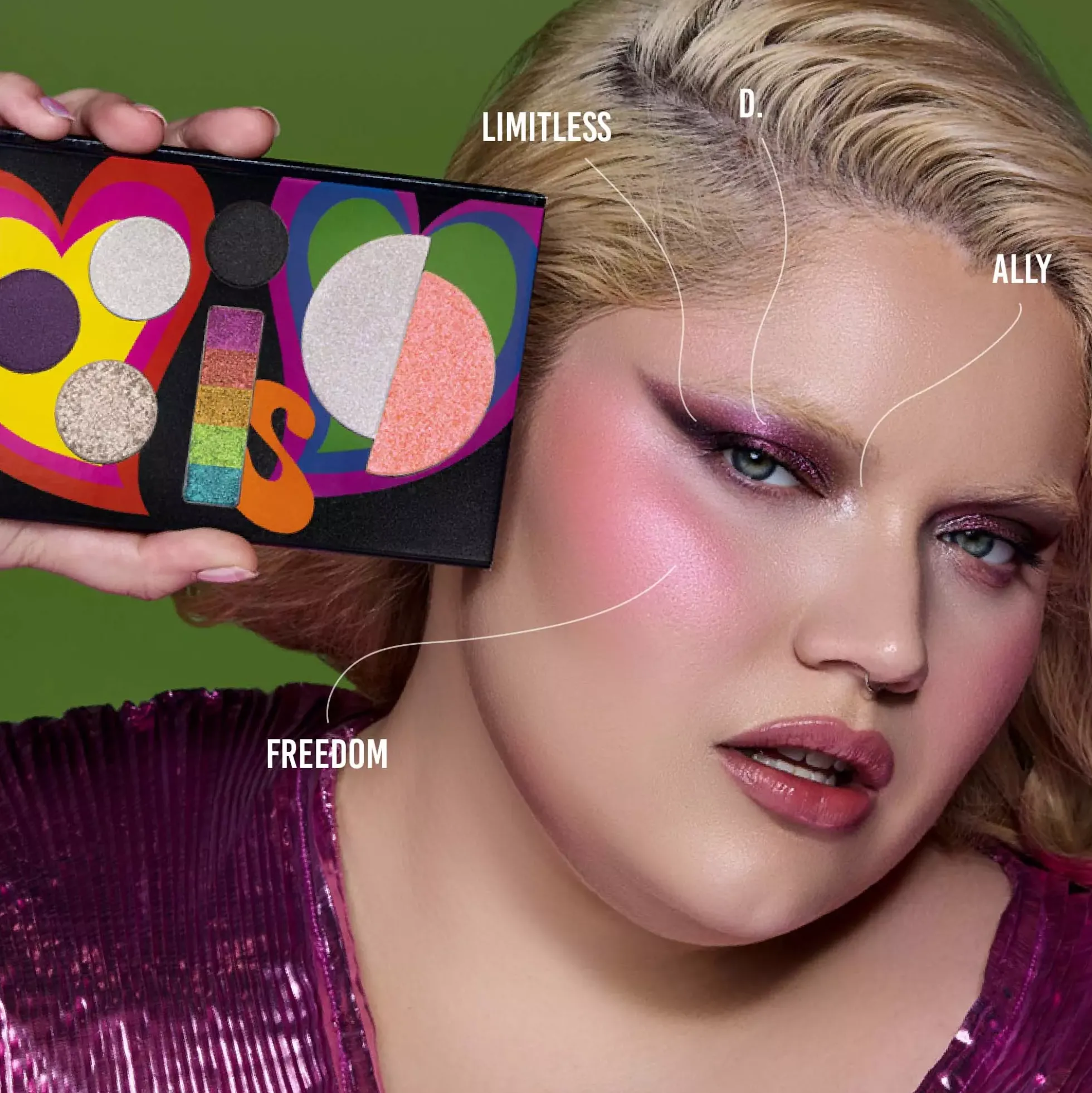 Danessa Myricks Beauty Pride Palette Love Is Love