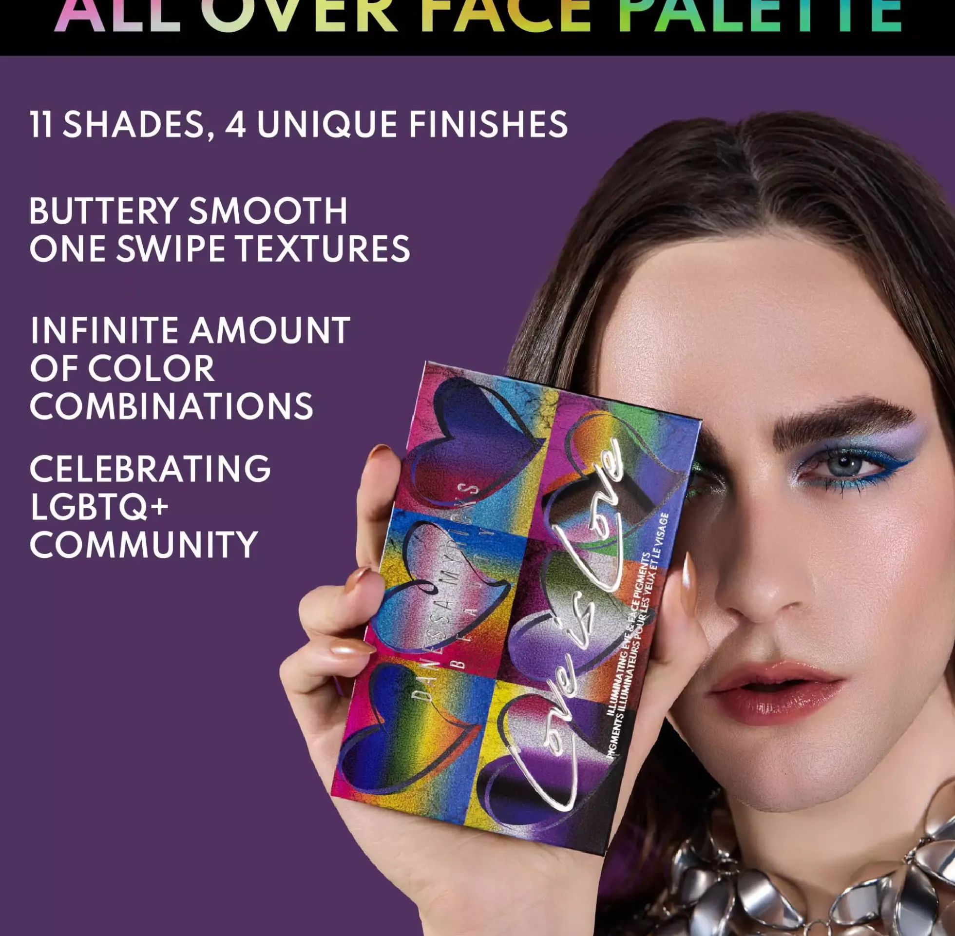 Danessa Myricks Beauty Pride Palette Love Is Love